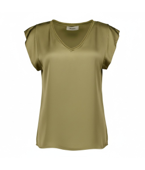Mo.née C406 Tops Olijf C406