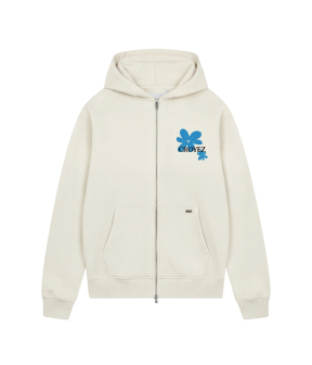 Croyez Botanique Zip Hoodie Vesten Off White Cra30026059
