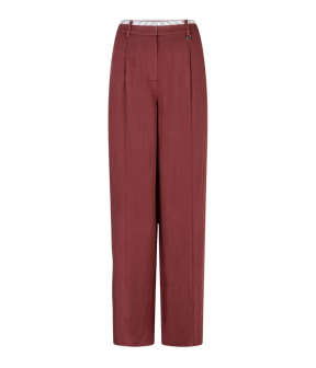 Dante 6 Kenila Wide Leg Pants Pantalons Bordeaux 261141