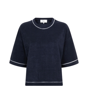 Âme Antwerp Klaxon T-shirts Donkerblauw Klaxon Sponge