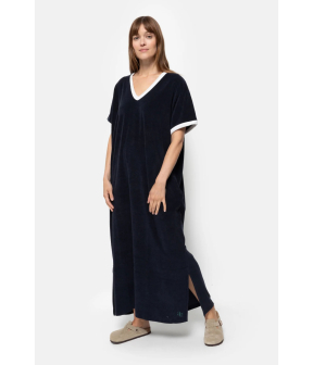 Âme Antwerp Folie Jurken Donkerblauw Folie