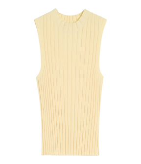 Max Mara Weekend Wkdbautta Tops Lichtgeel 2615361022600