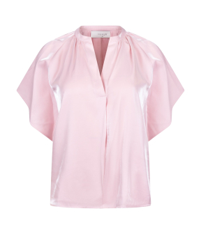 Nukus Taylor Top Shiny  Lichtroze Nks01131