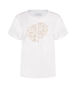 Nukus Riuka Shirt T-shirts Ecru Nks04020