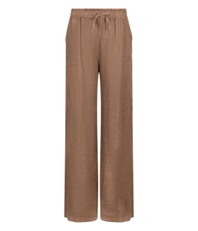 Nukus Kelly Pants  Donkerbruin Nks09109