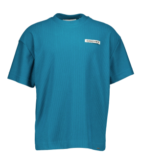 Croyez Plisse T-shirt T-shirts Groen Crb30026031