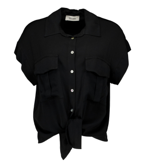 Mo.née F8496 Blouses Zwart F8496
