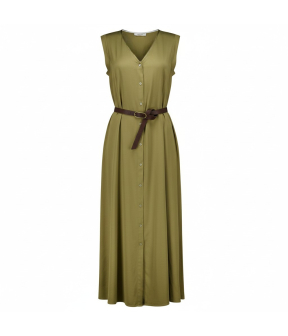 Mo.née G056 Jurken Olijf G056