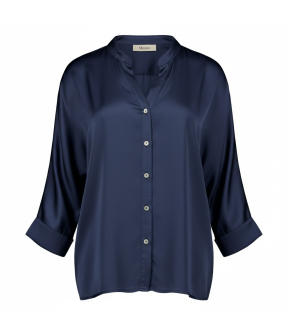 Mo.née G057c Blouses Blauw G057c