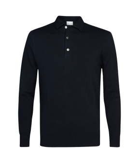 Profuomo Polo Onepiece Polos Donkerblauw Pp2j00009