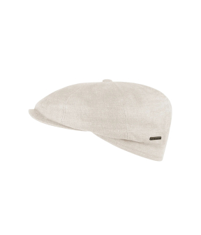 Hatland Headwear Cullum Linen Petten Naturel 67007