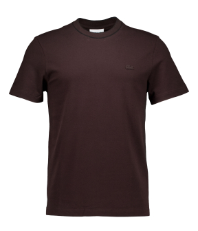 Lacoste 1ht1 Men's Tee-shirt T-shirts Donkerbruin Th8174-61