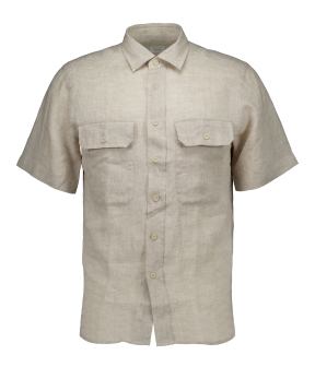 Xacus Legacy Shirt Lange Mouw Overhemden Beige 437ml/11297