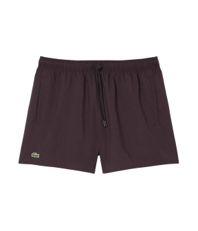 Lacoste 1hm1 Men's Swimming Trunks Zwembroeken Donkerbruin Mh6270-61