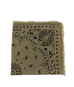 Studio Lavendel Aca15608 Sjaals Khaki Cashmere Bandana