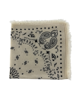 Studio Lavendel Aca15608 Sjaals Ecru Cashmere Bandana