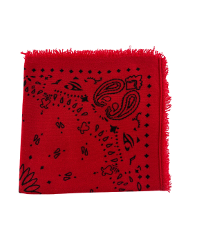 Studio Lavendel Aca15608 Sjaals Rood Cashmere Bandana