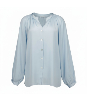 Amelie Copenhagen - Blouses Lichtblauw 6730rvp
