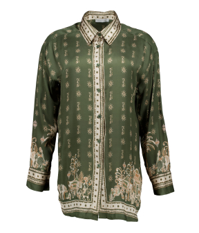 Amelie Copenhagen - Blouses Groen 8859rvs