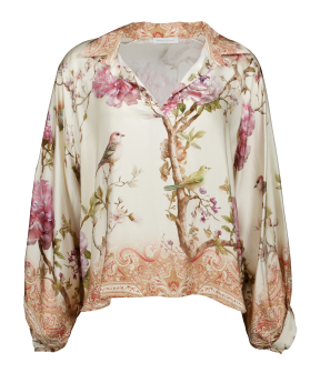 Amelie Copenhagen - Blouses Creme 6612rvsd