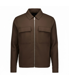 Vaganza Jacket Jackets Donkerbruin Ckt-5040