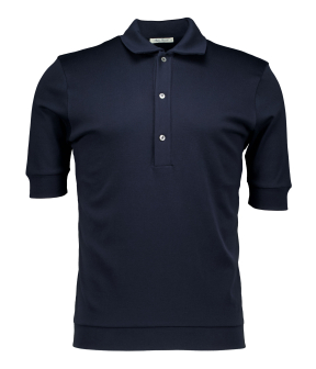 Stefan Brandt Polo Polos Donkerblauw Lim 3b Fr 30
