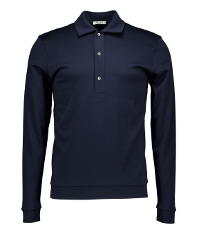 Stefan Brandt Polo Polos Donkerblauw Lim 3b La Fr 30