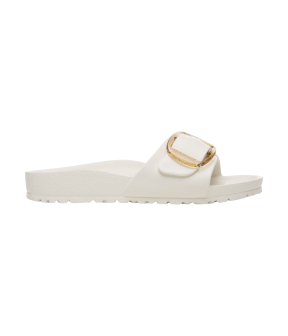 Birkenstock Madrid Big Buckle Slippers Creme 1029633