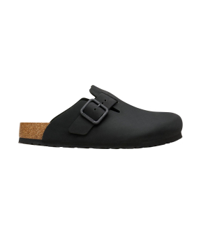 Birkenstock Boston Wb Slippers Zwart 1031575