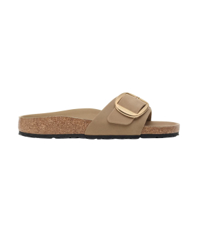 Birkenstock Madrid Big Buckle Slippers Bruin 1030467