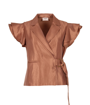 Freebird Blouse  Bruin Brightly