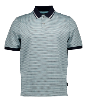 Bugatti Herren Polo 1/2 Arm Polos Lichtblauw 8150-15111e