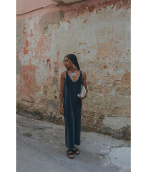 Love Sundaily Ss26dress1 Jurken Donkerblauw Pilar