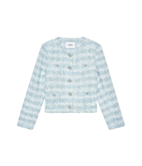 Janice Blazer Blazers Blauw Laurent Tweed