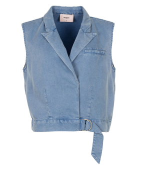 Freebird Gilet  Donkerblauw Gabriela