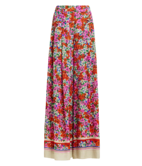 Essentiel Antwerp Wide Leg Pants Pantalons Rood Joek