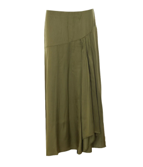 Essentiel Antwerp Midi-length Skirt Rokken Olijf Jiselle