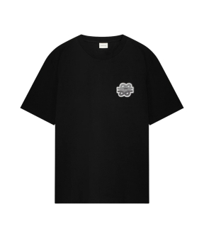 Filling Pieces 422520500167 T-shirts Zwart T-shirt Gowtu Tonal