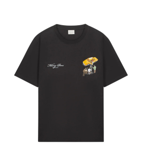 Filling Pieces 422620500360 T-shirts Zwart T-shirt Film Set