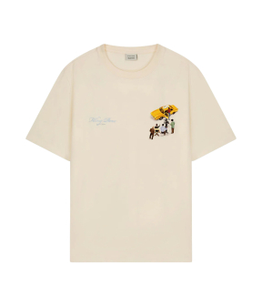 Filling Pieces 422620500360 T-shirts Ecru T-shirt Film Set