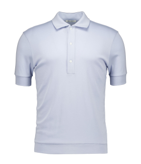 Stefan Brandt Polo Polos Lichtblauw Lim 3b Fr 30