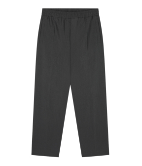 Olaf Slim Elasticated Pantalons Donkergrijs M260400