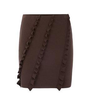 Marccain Rok Rokken Donkerbruin Bc 71.15 M23