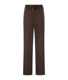 Marccain Pantalon Pantalons Donkerbruin Bc 81.41 W60