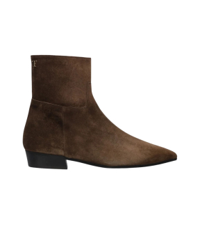Toral Belinda Enkellaarzen Donkerbruin Tl-belinda