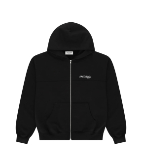 Arbor Antwerp Cursive Vesten Zwart Cursive Hoodie