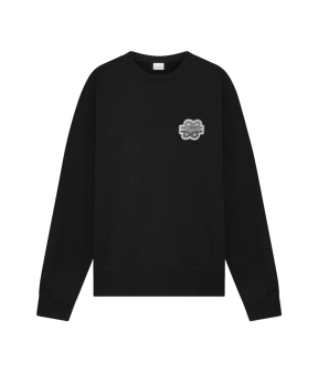 Filling Pieces 422530500167 Sweaters Zwart Sweatshirt Gowtu Tonal