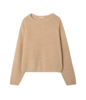 American Vintage Cyrow Pullovers Beige Cyr18ah26