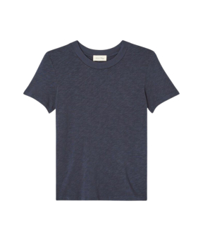 American Vintage Sonoma T-shirts Donkerblauw Son28gh26