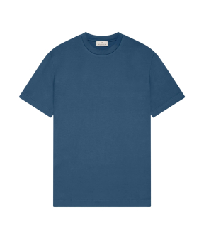 Valenza Interlock Supima T-shirts Middenblauw 1001